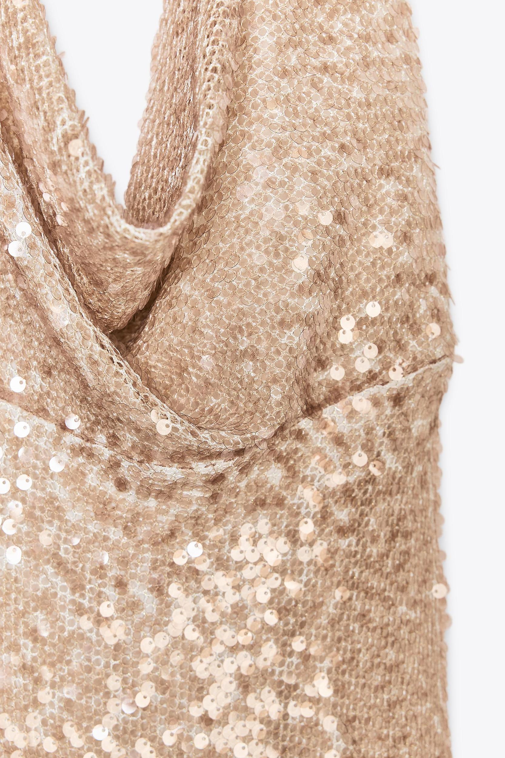 SEQUIN MIDI DRESS Product Image