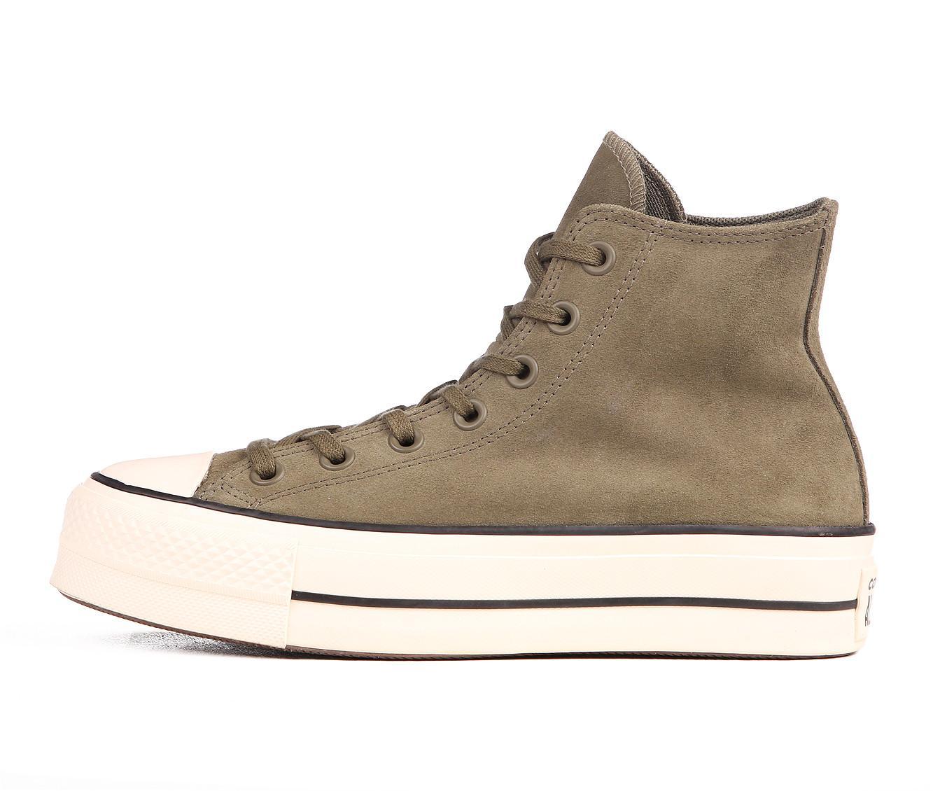 Women's Converse Chuck Taylor Seasonal Lift Hi Sustainable Platform Sneakers Product Image