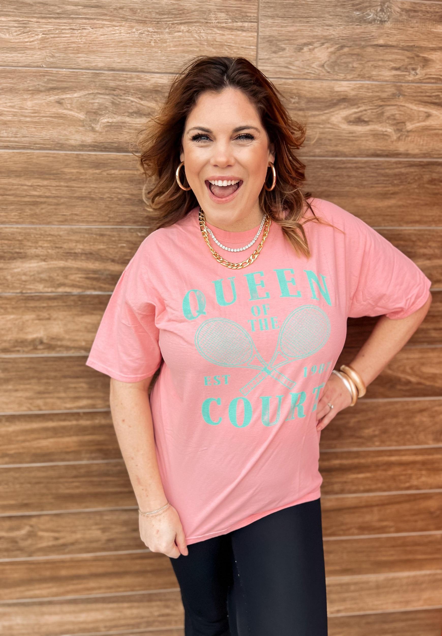 Queen of the Court Graphic Tee Product Image