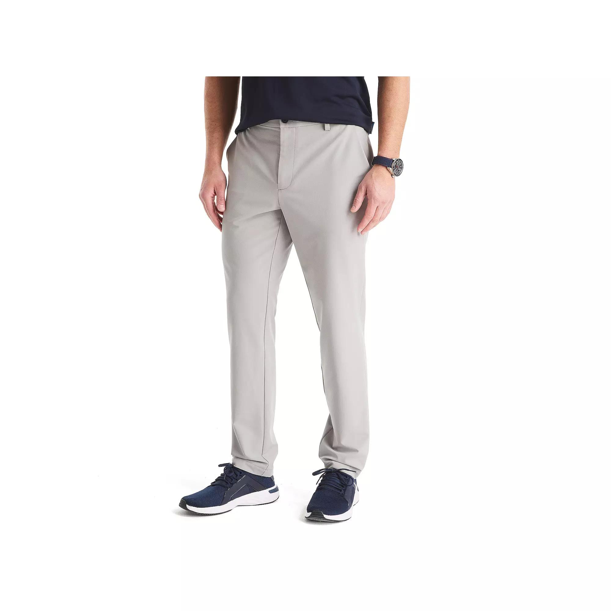 Mens Nautica Slim Fit Flat-Front Performance Pants Product Image