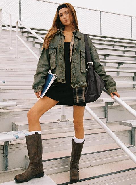 De Santis Mini Dress Black Product Image