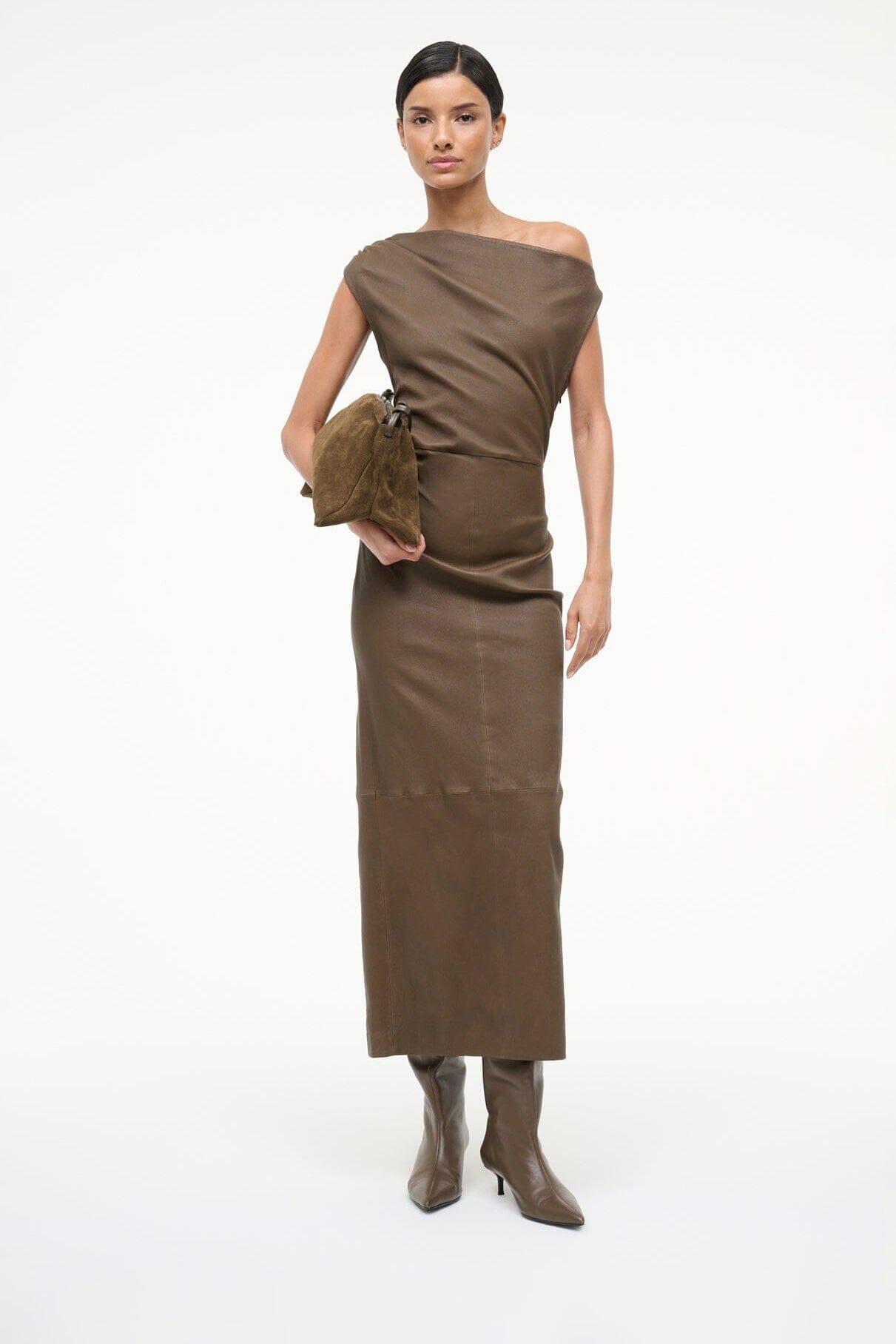 SEBASTIAN KITTEN HEEL BOOT | TRUFFLE Product Image