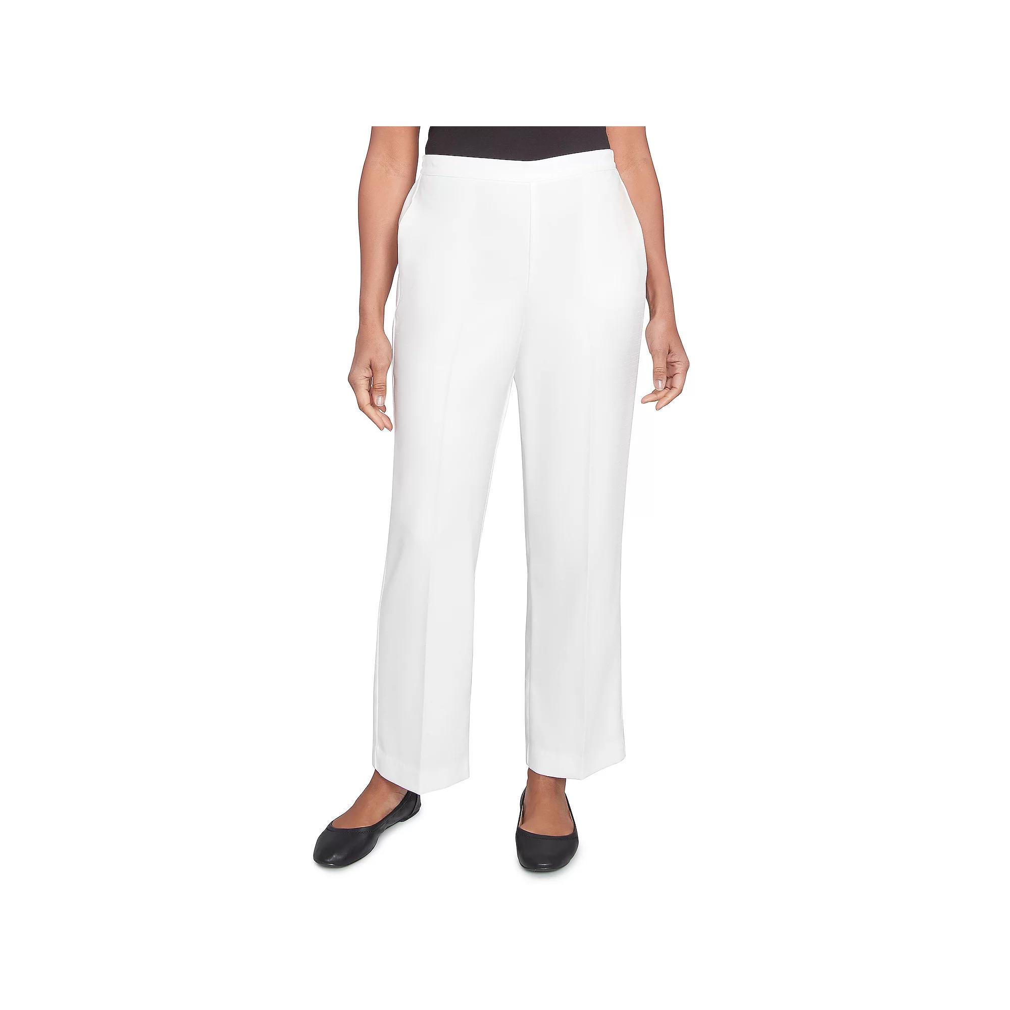 Women's Alfred Dunner Estate Pull-On Medium Length Pants,  Product Image