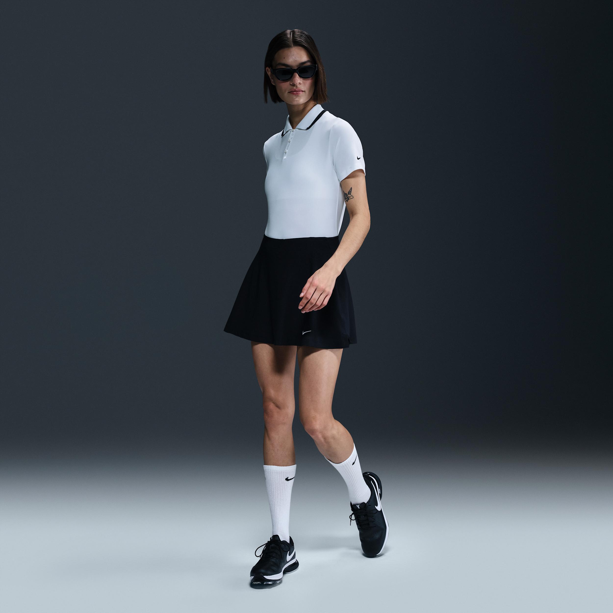 Nike Womens Tour Dri-FIT Short-Sleeve Golf Polo | FZ6297-100 Product Image