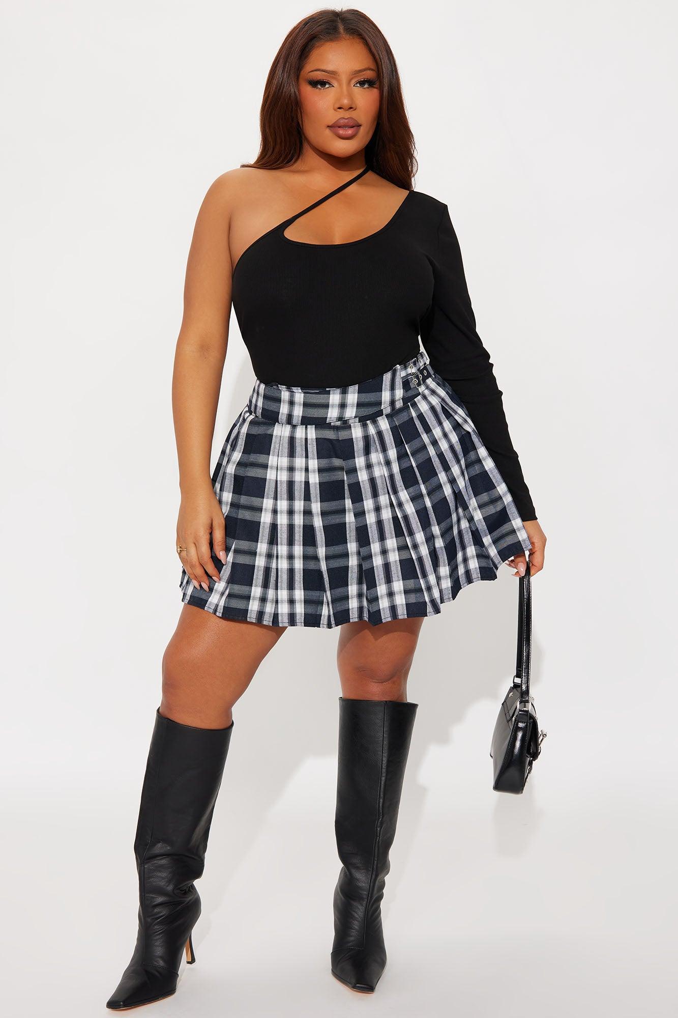 Outspoken One Shoulder Bodysuit - Black Female Product Image