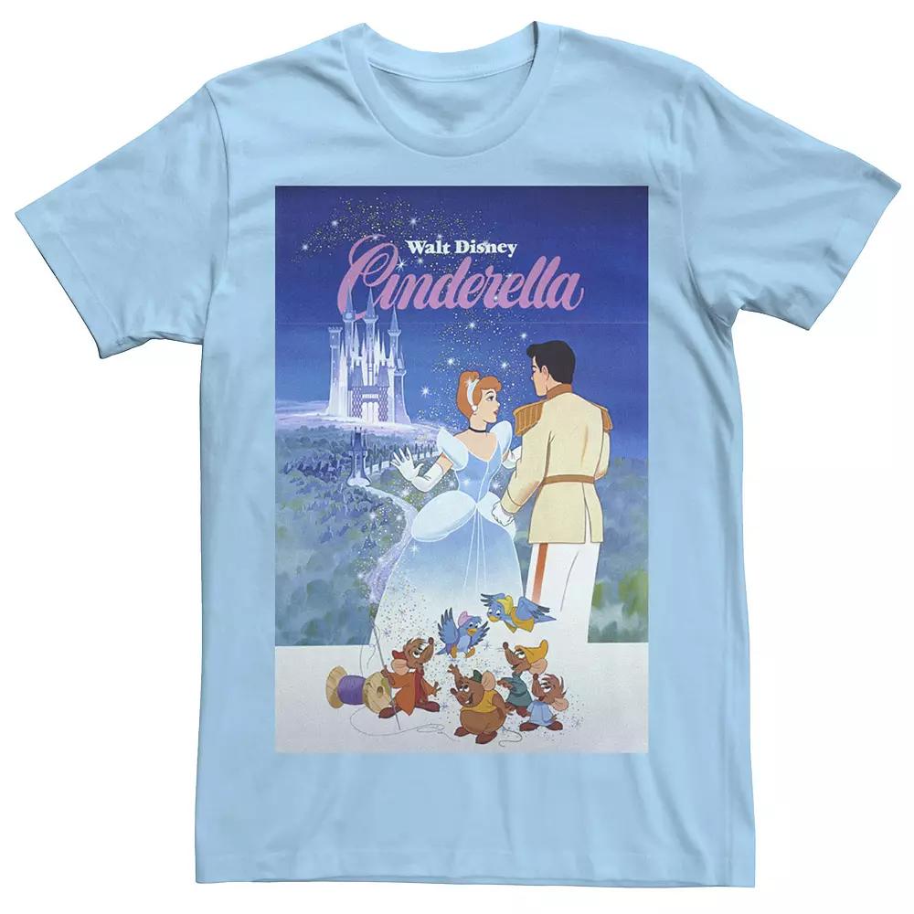 Disney's Cinderella Men's Retro Poster Tee,  Product Image