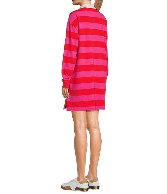Copper Key Rugby Stripe Dress Product Image
