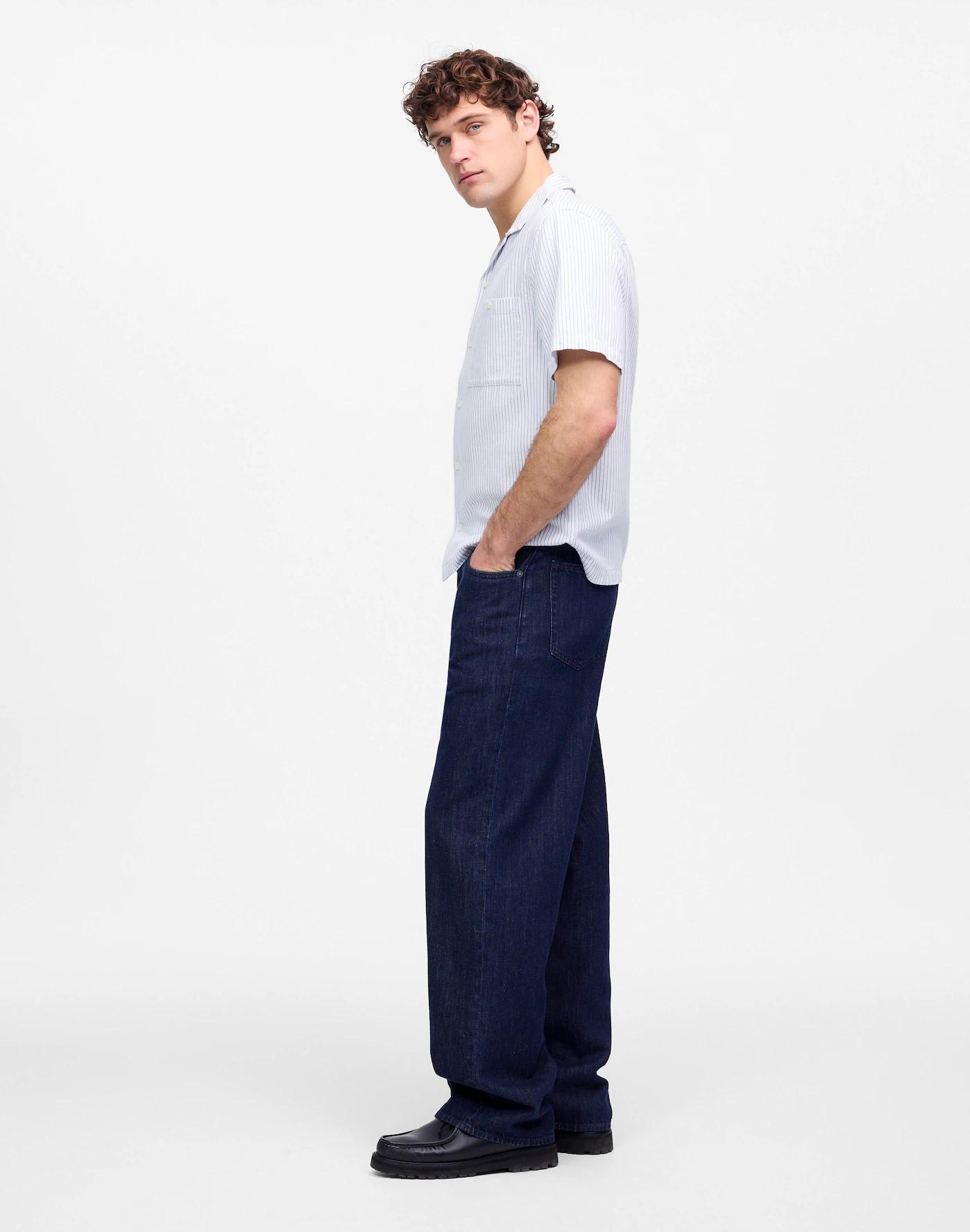 The Wide-Leg Jean in Summer Denim Product Image