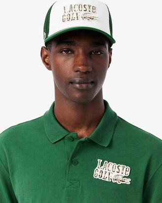 Relaxed Fit Mini-Piqué Golf Polo Shirt Product Image