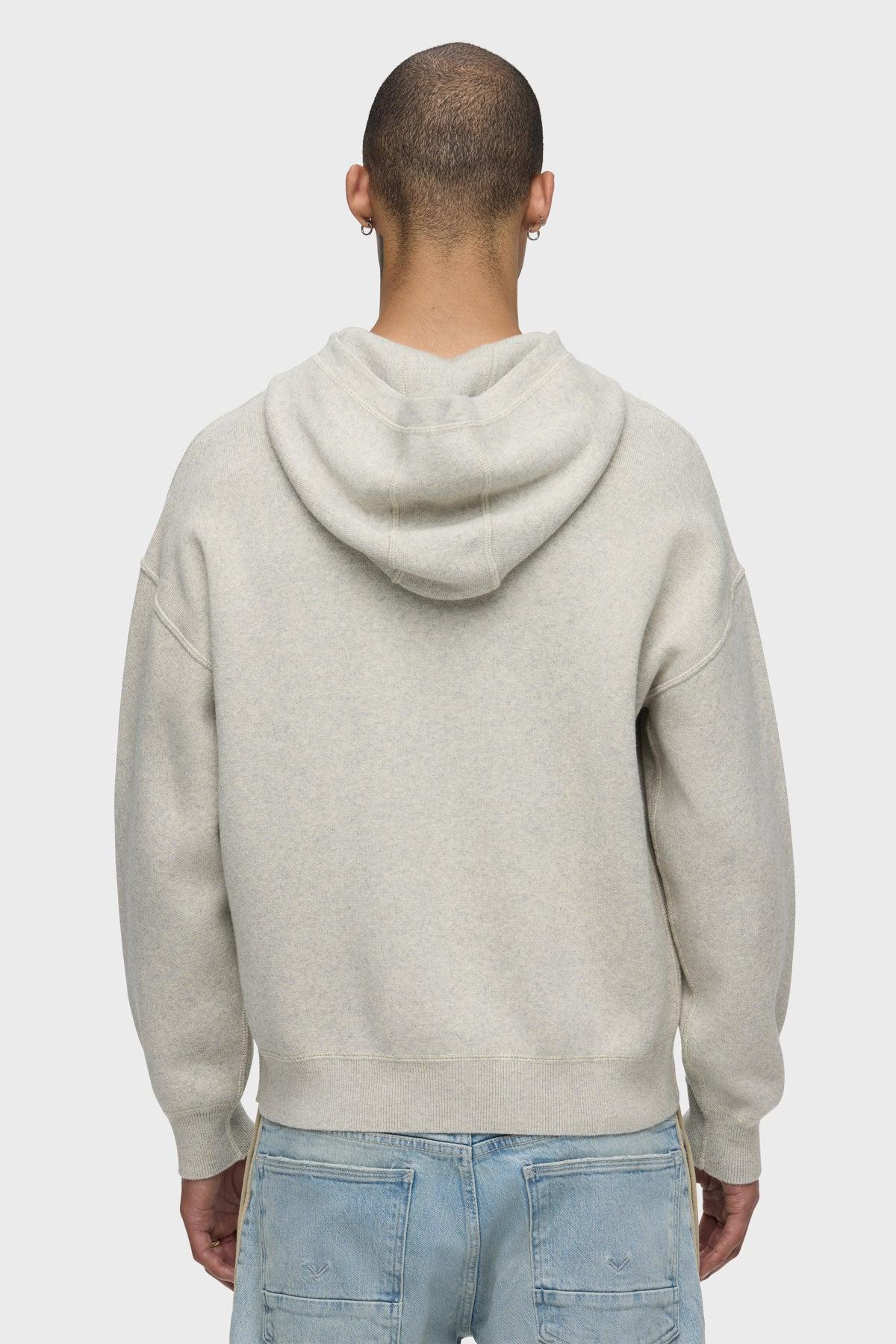 Double Knit Hoodie Male Product Image
