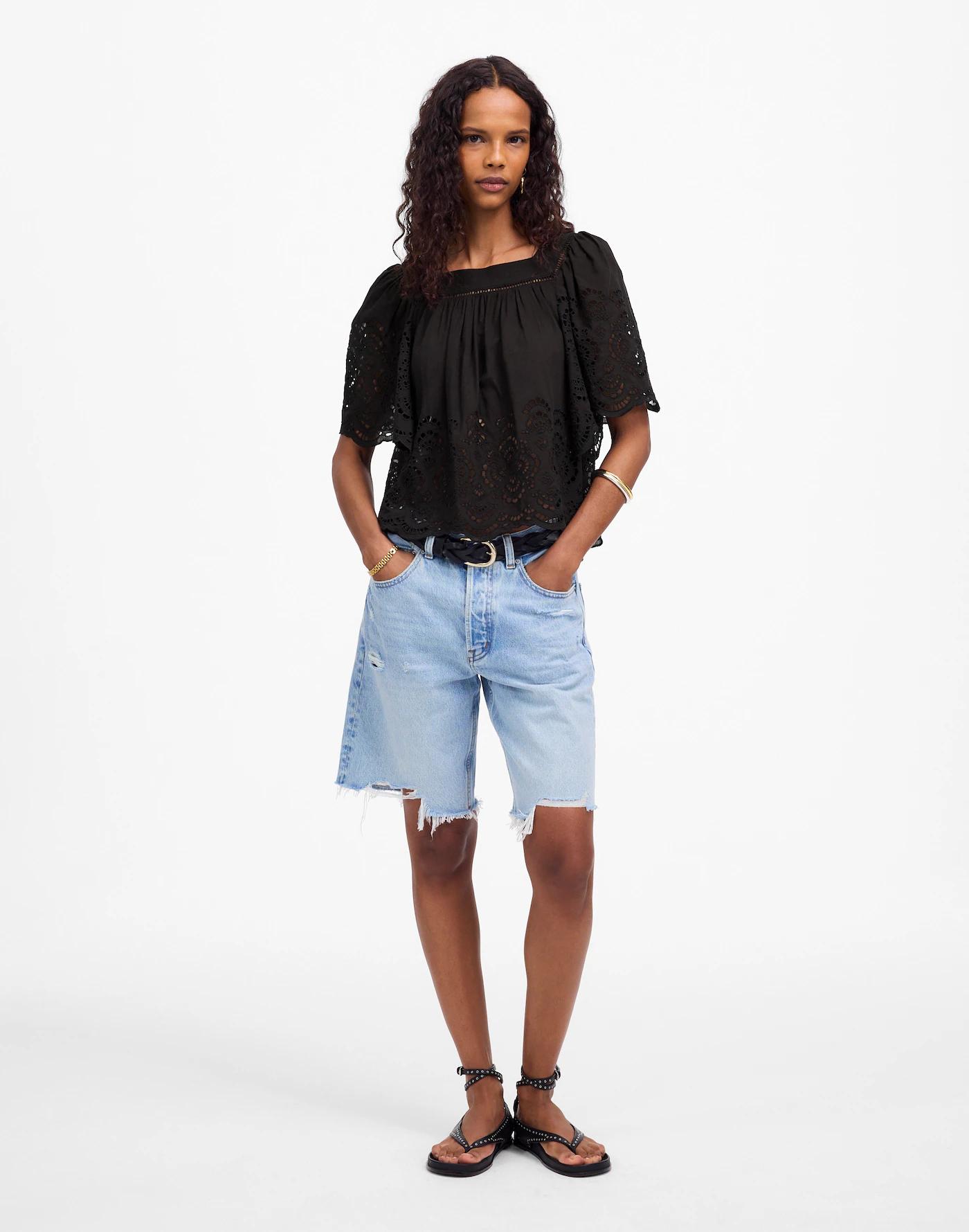 Flutter-Sleeve Top Product Image