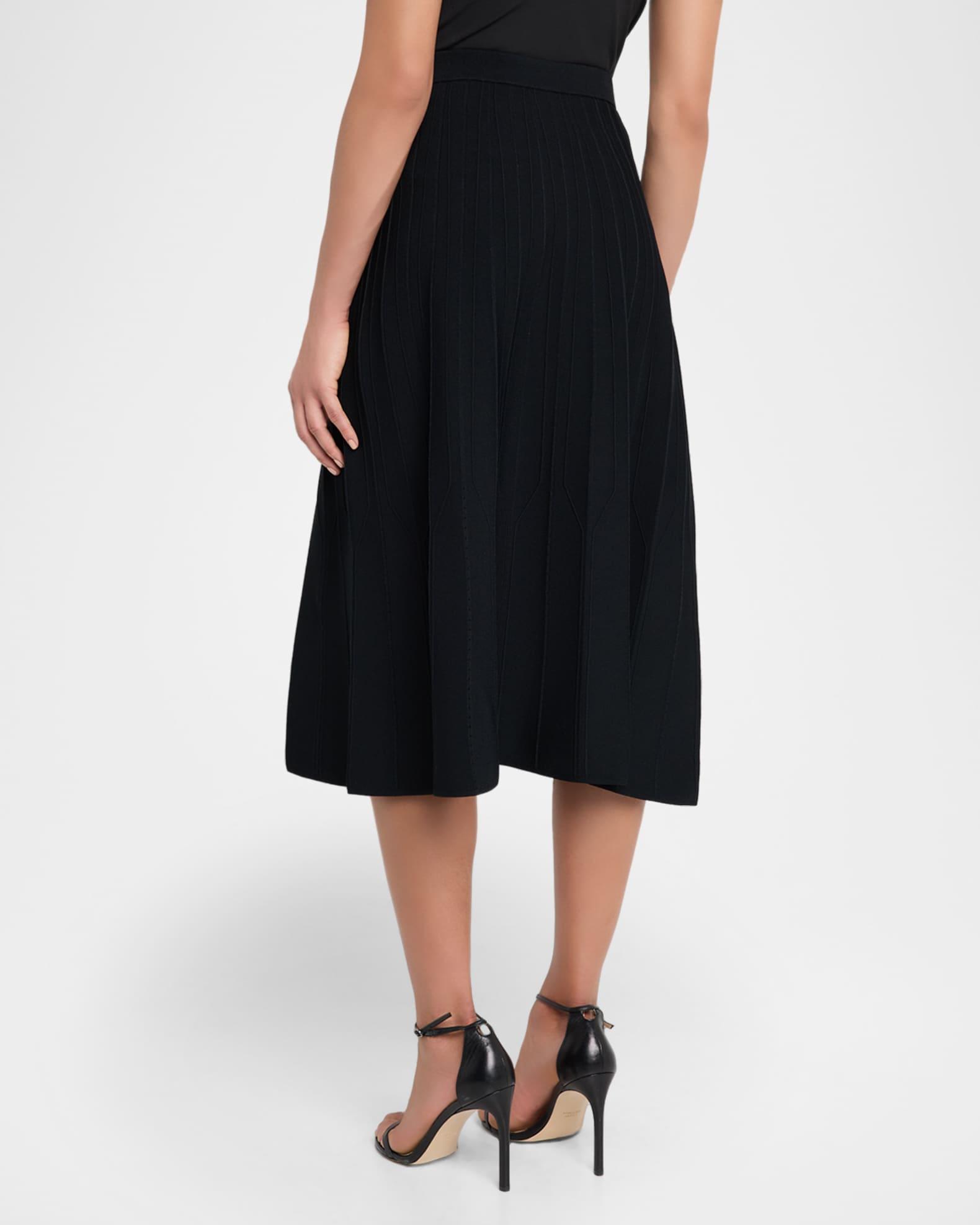 A-Line Knit Skirt Product Image