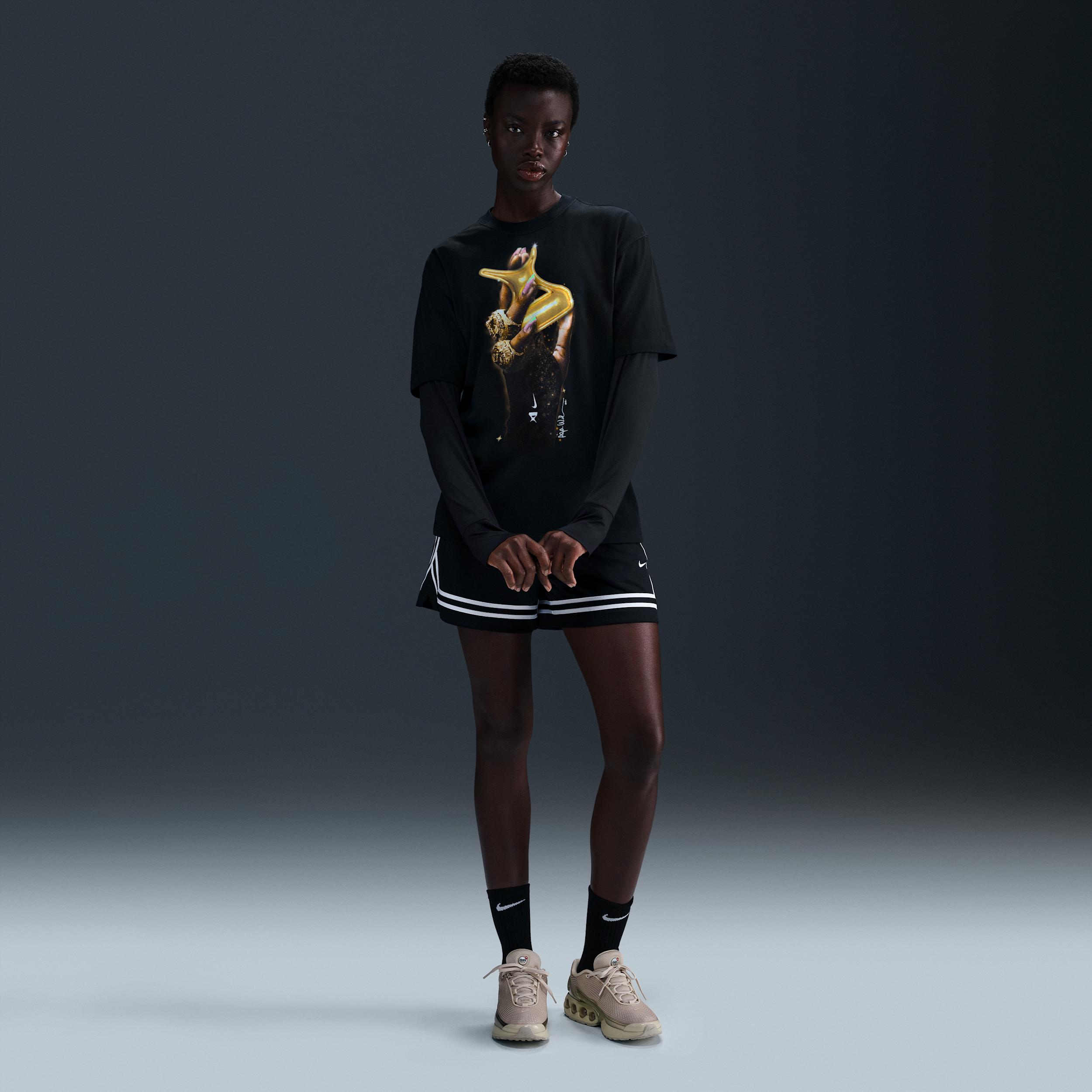 Aja Wilson Rings So Win Adult Nike Mens Basketball T-Shirt | IO7615-010 Product Image