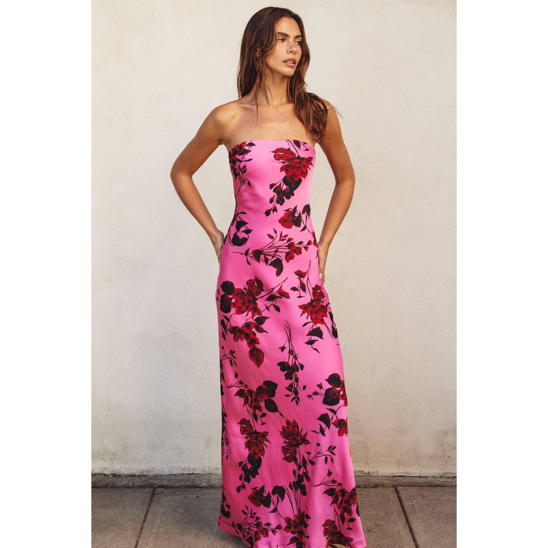 Potential Heartache Strapless Maxi Dress Product Image