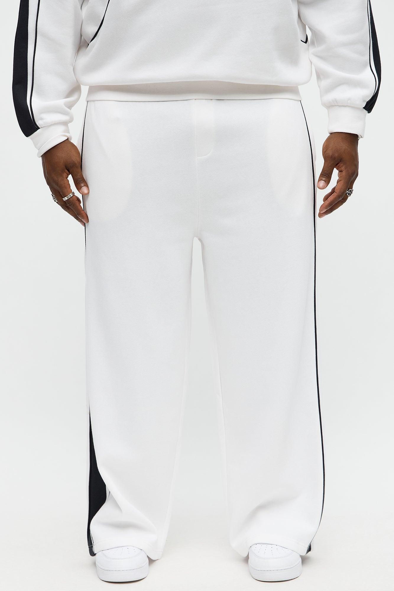 Lightwork Sweatpant - White/Black Male Product Image