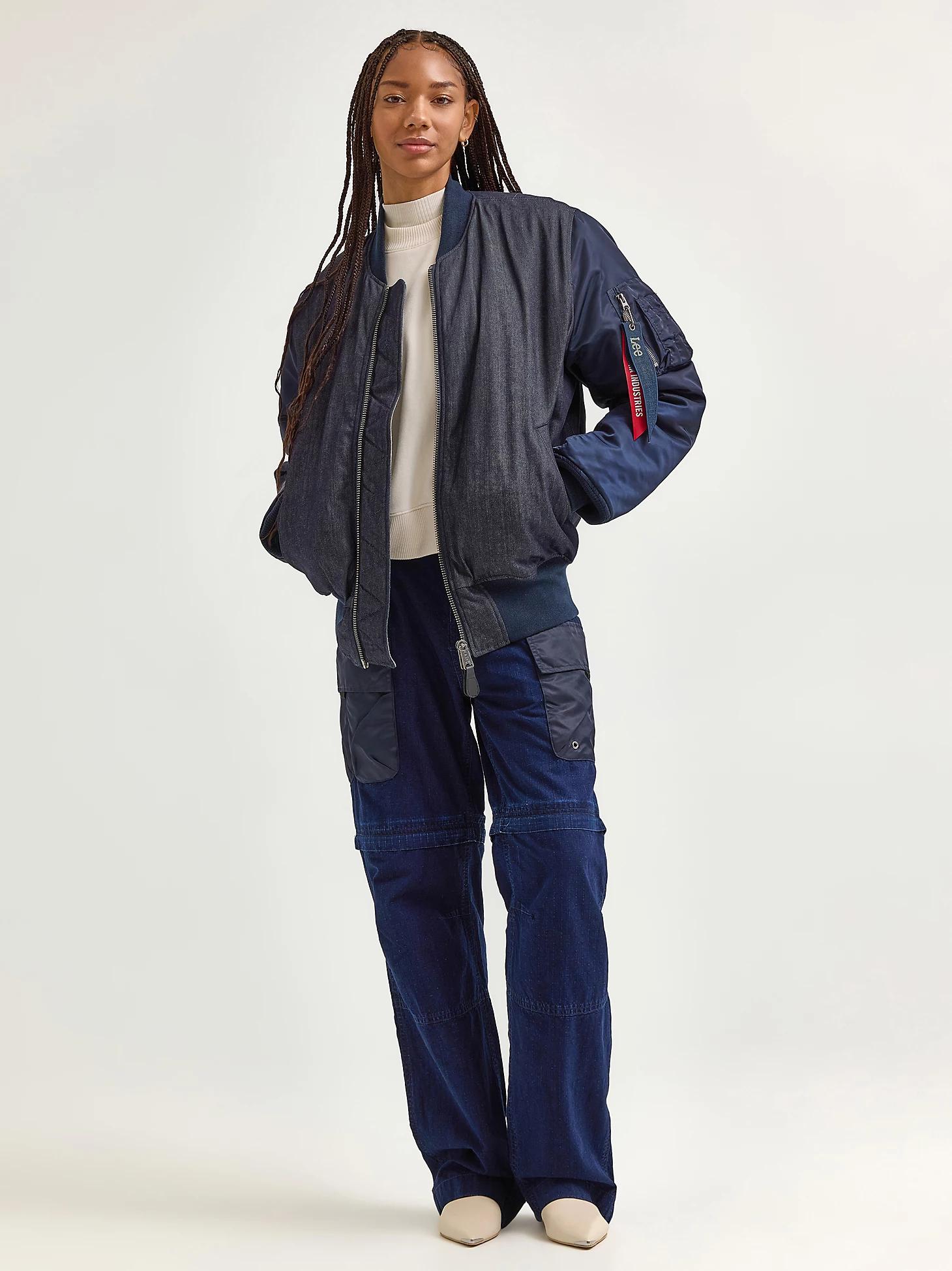 Men's Alpha x Lee® Reversible MA-1 Bomber Jacket | Men's Jackets & Outerwear | Lee® Product Image