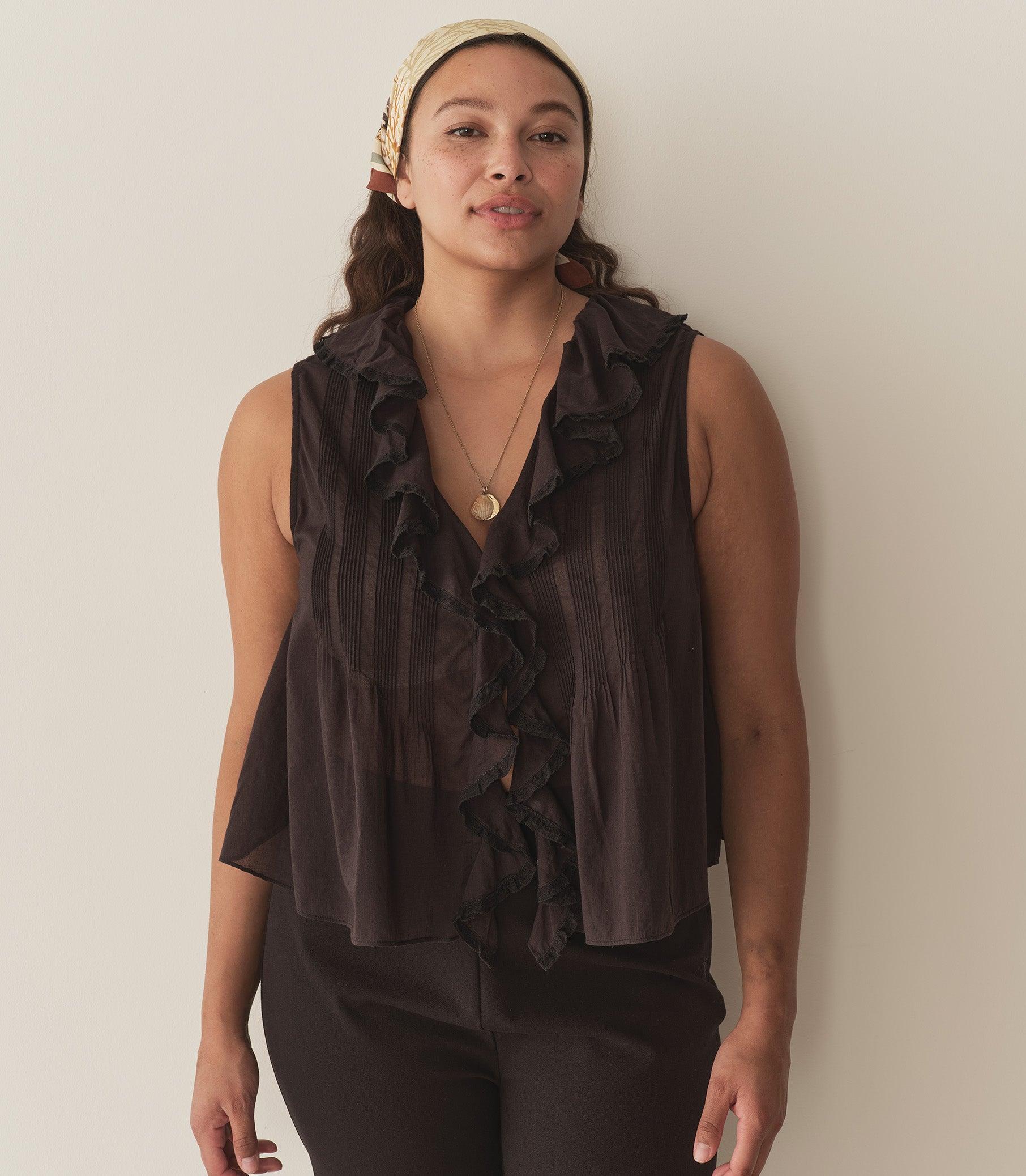 HILDA TOP -- BLACK Product Image