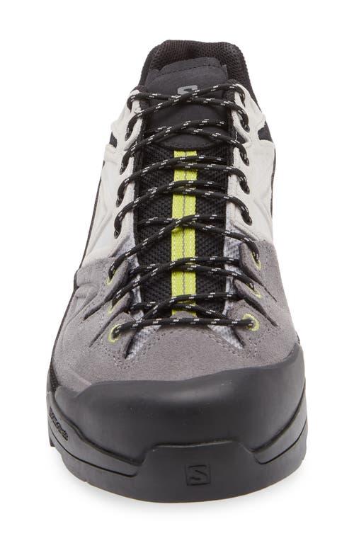 Salomon Gender Inclusive X-Alp Low Top Sneaker in Black/Castelrock at Nordstrom, Size 9 Women's Product Image