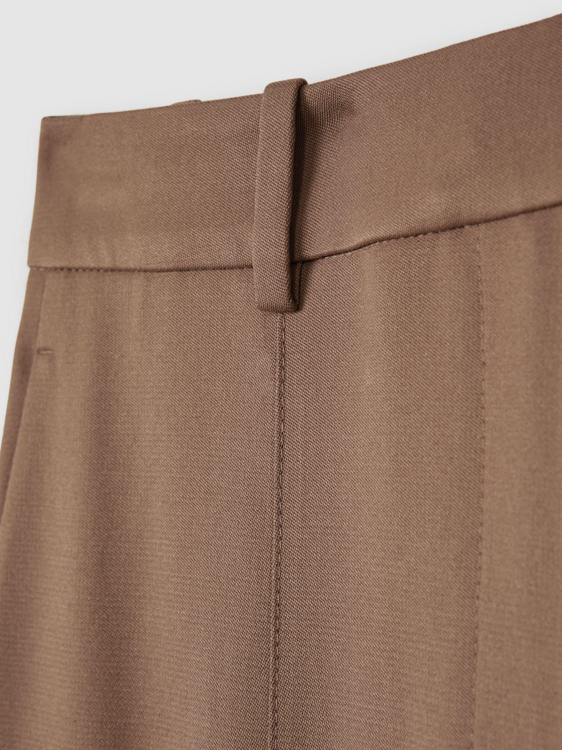 Slim Fit Suit Trousers in Mink Neutral Product Image