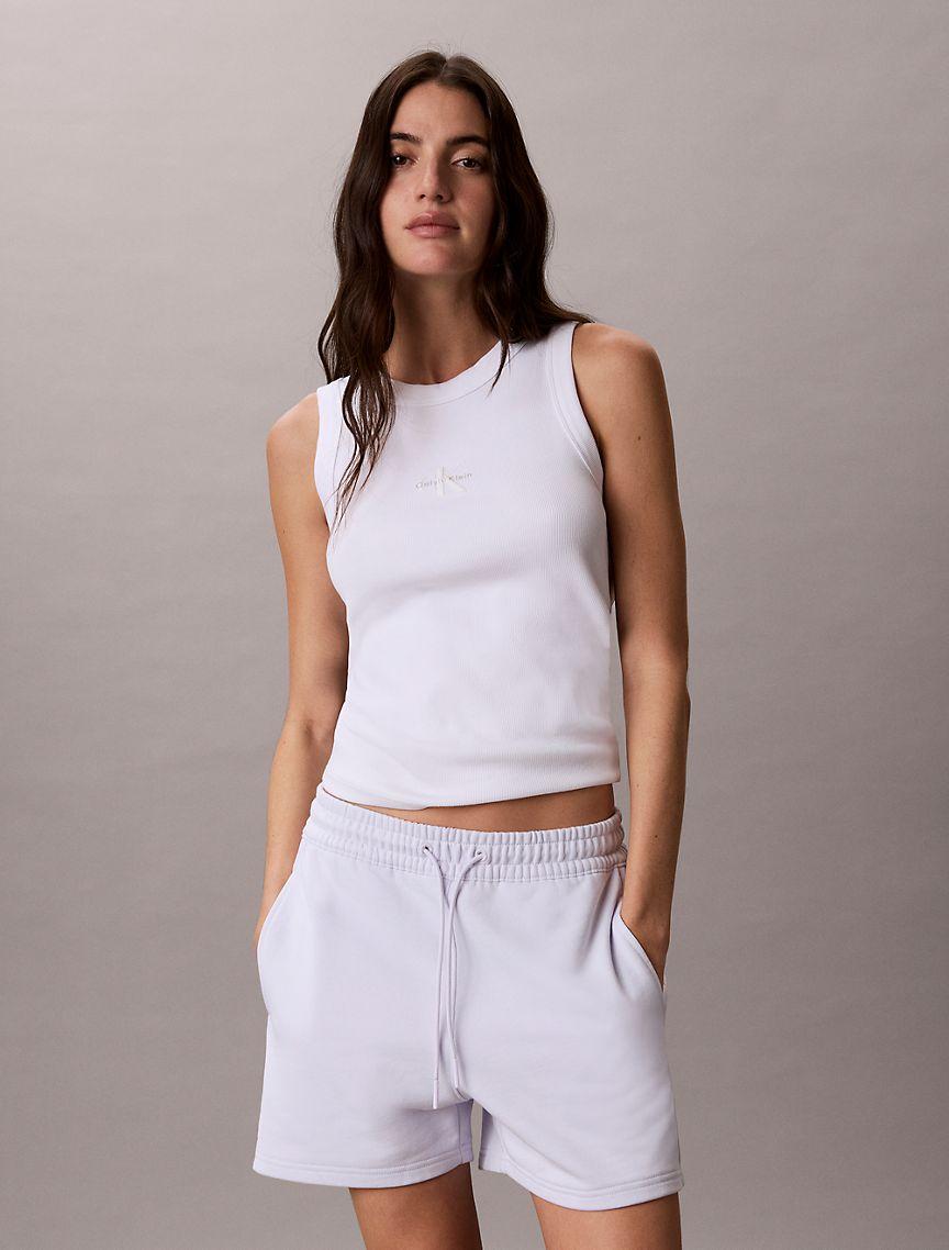 Logo Tape Terry Shorts Product Image