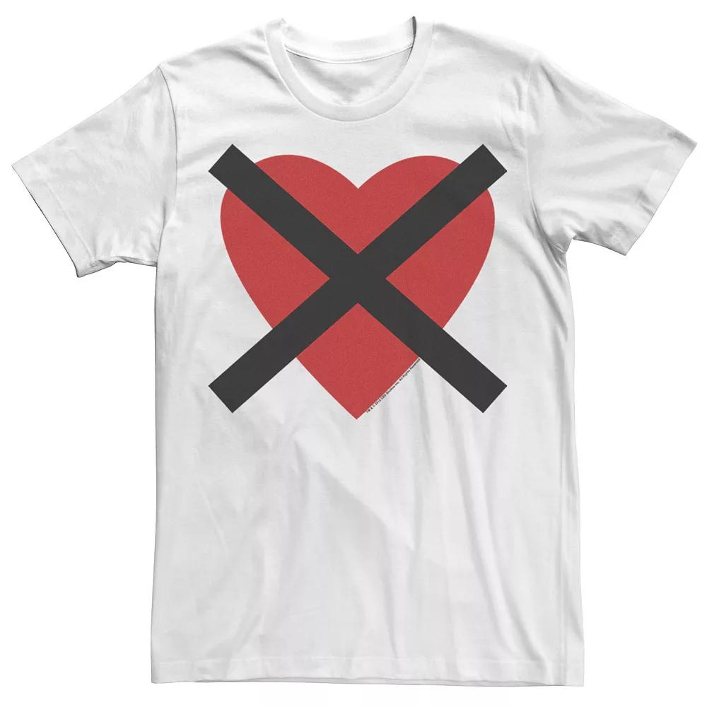 Mens Crazy Ex Girlfriend X Through My Heart Tee, Men's, Size: Medium, White Product Image