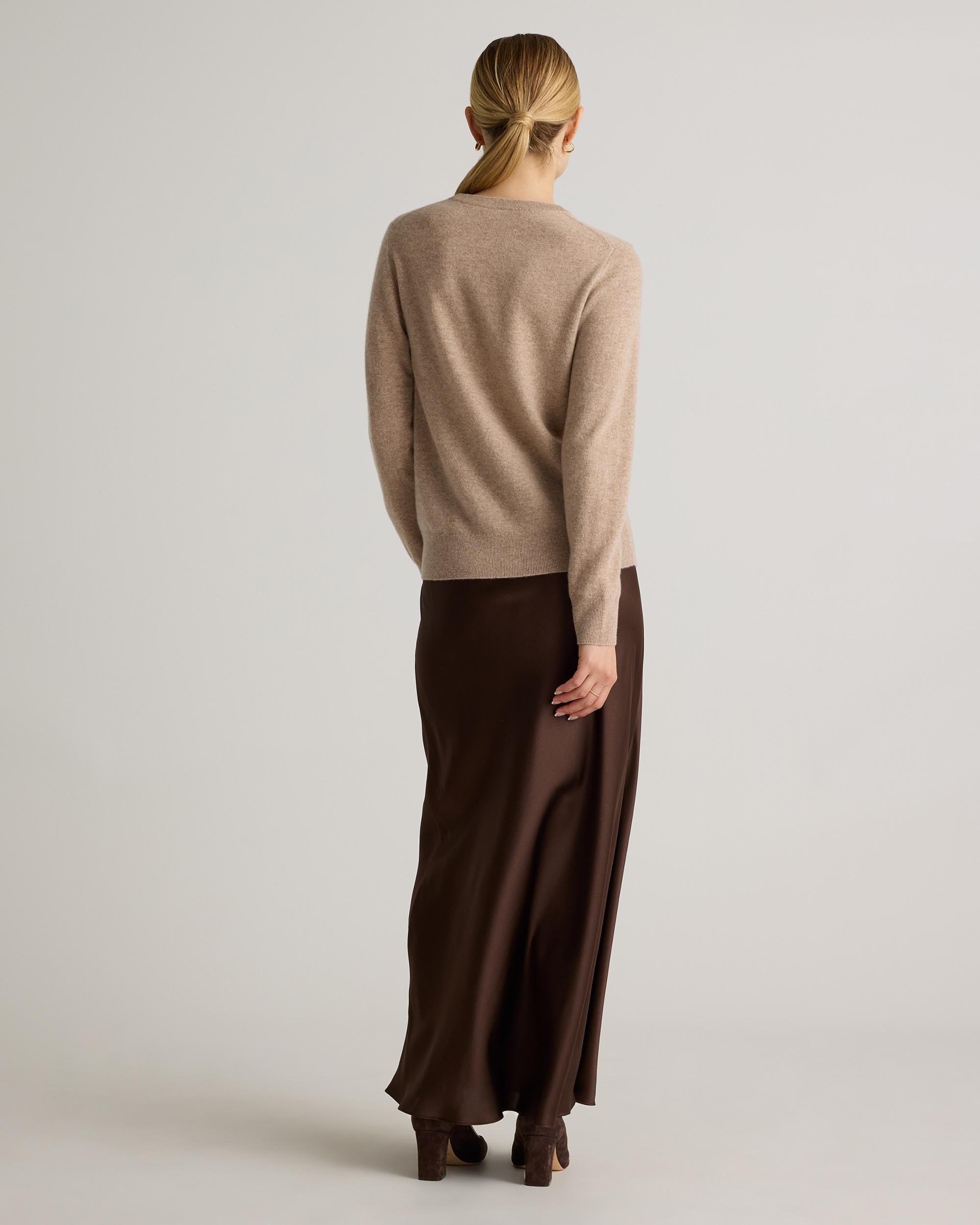 Quince | Women's Mongolian Cashmere Crewneck Sweater Product Image
