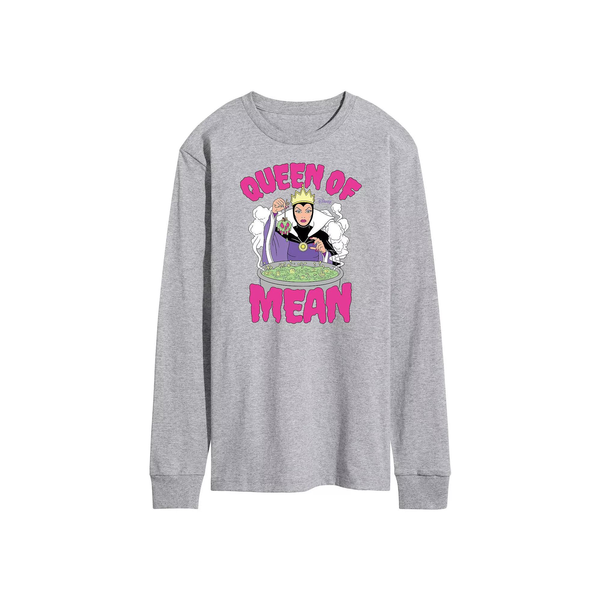 Disney Villains Men's Queen Of Mean Long Sleeve,  Product Image
