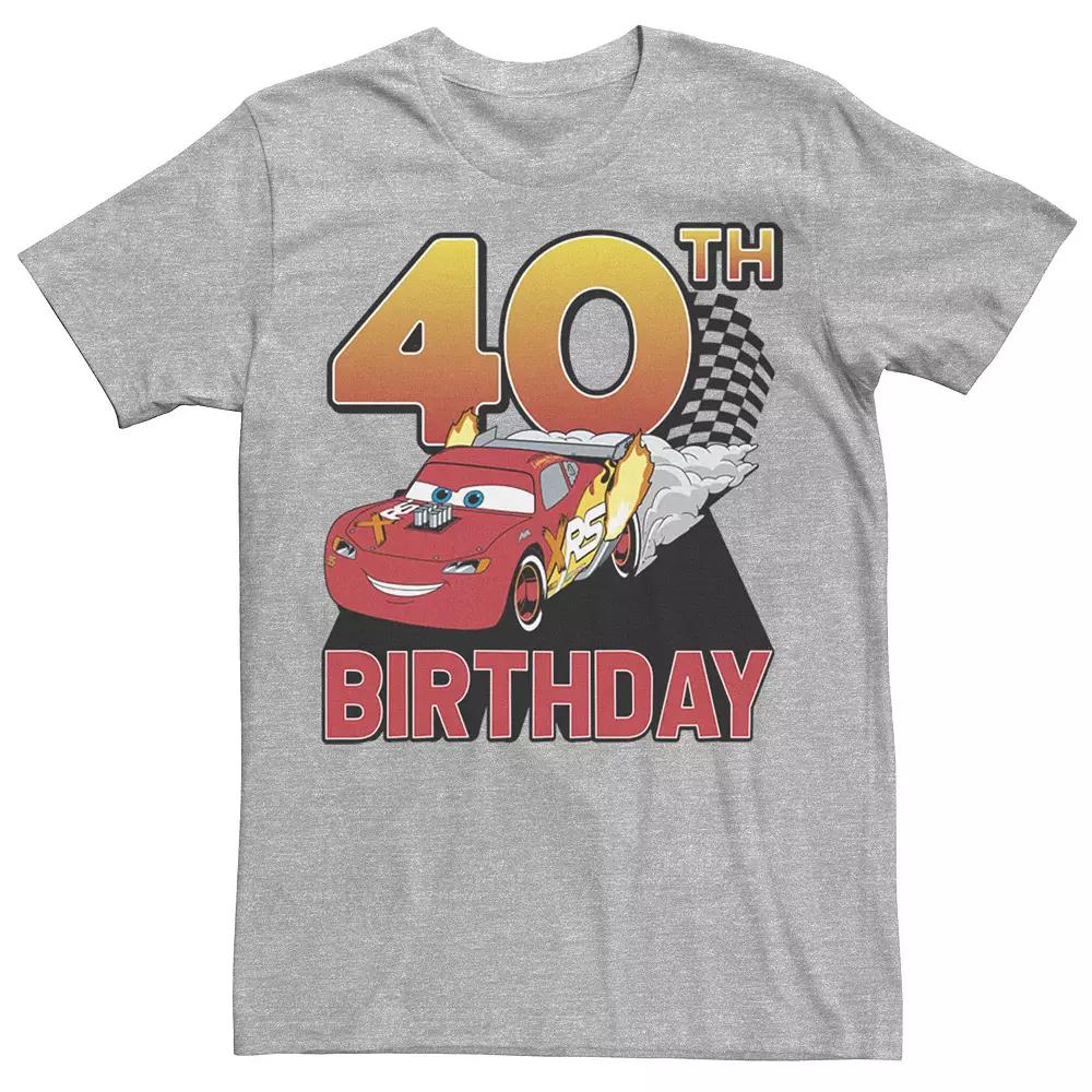 Disney / Pixar's Car Lightning McQueen Men's 40th Birthday Racer Tee,  Product Image