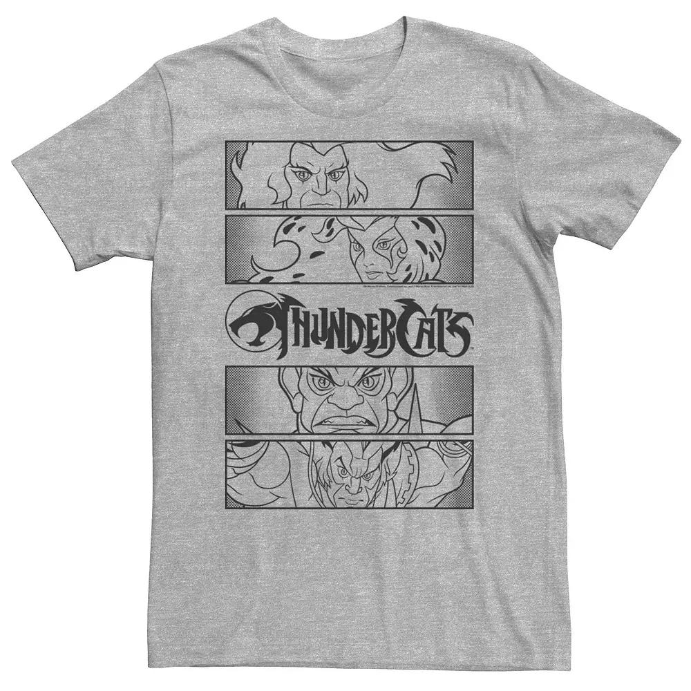 Men's ThunderCats Group Shot Comic PaneTee,  Product Image