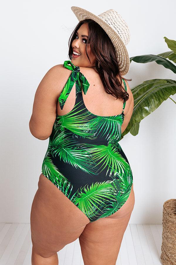 Tropical Terrace One Piece Swimsuit Curves Product Image