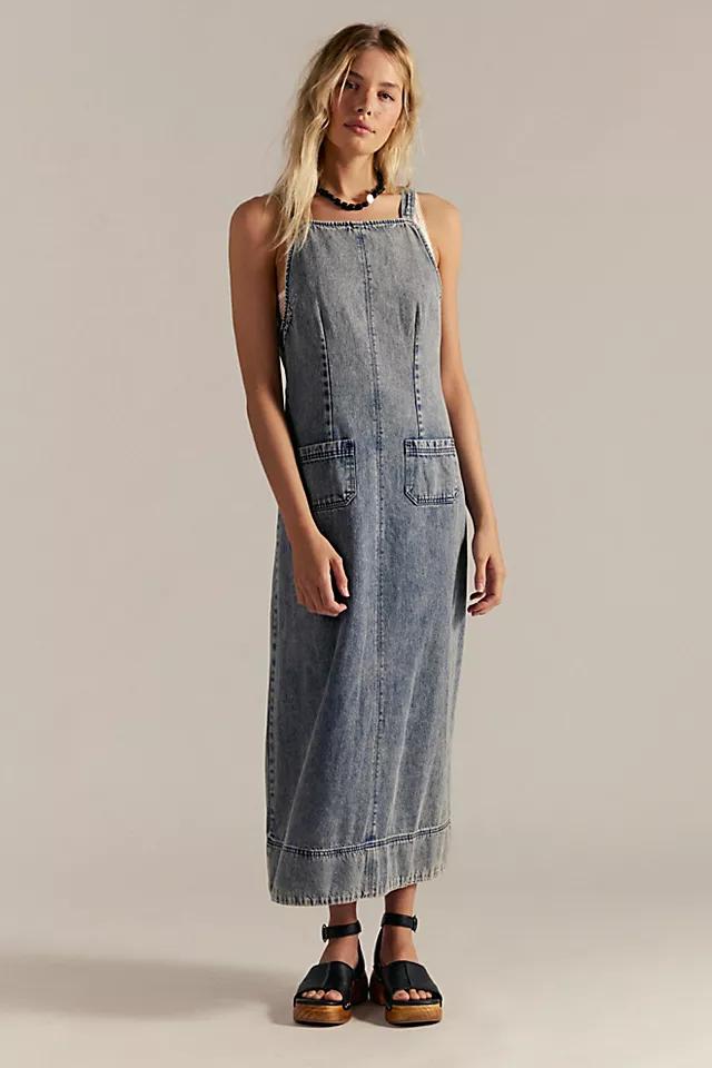 Dex Denim Midi Dress Product Image