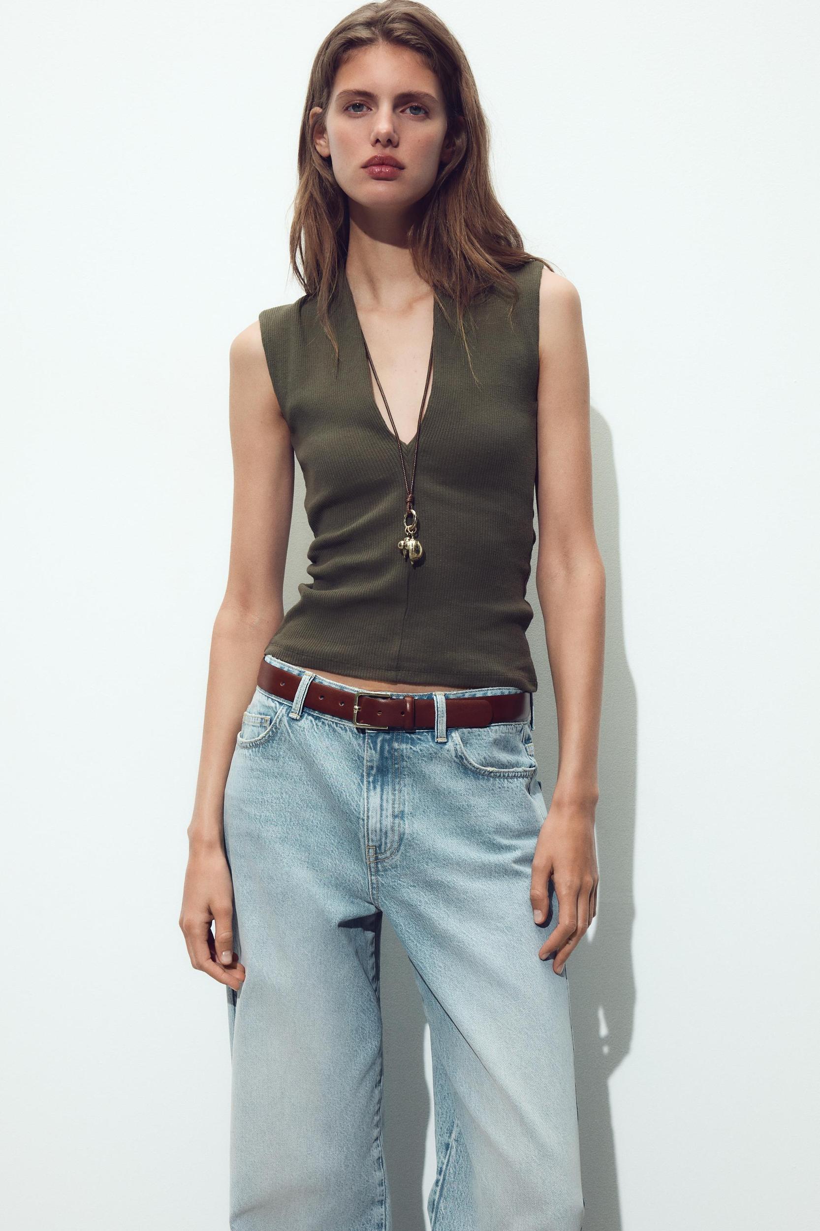 RUSTIC RIBBED T-SHIRT Product Image