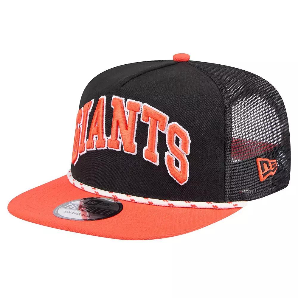 New Era Mens San Francisco Giants New Era Giants Golfer Throwback Snapback - Mens Product Image