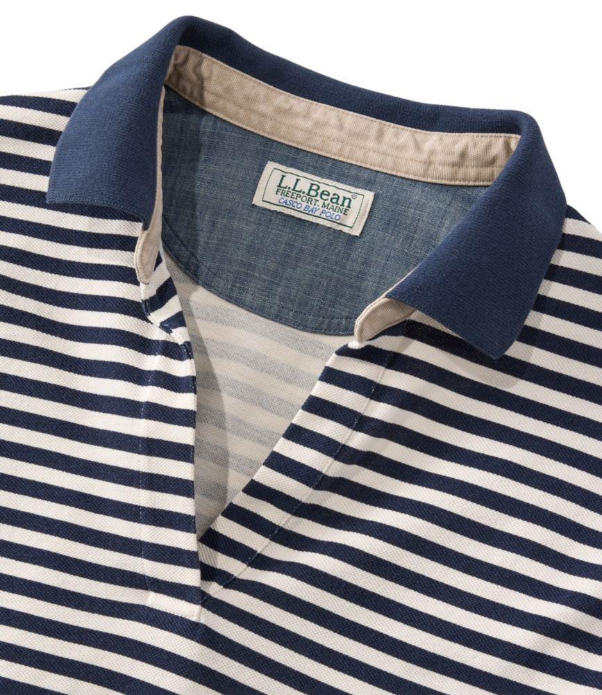 Women's Casco Bay Polo, Short-Sleeve Stripe Product Image