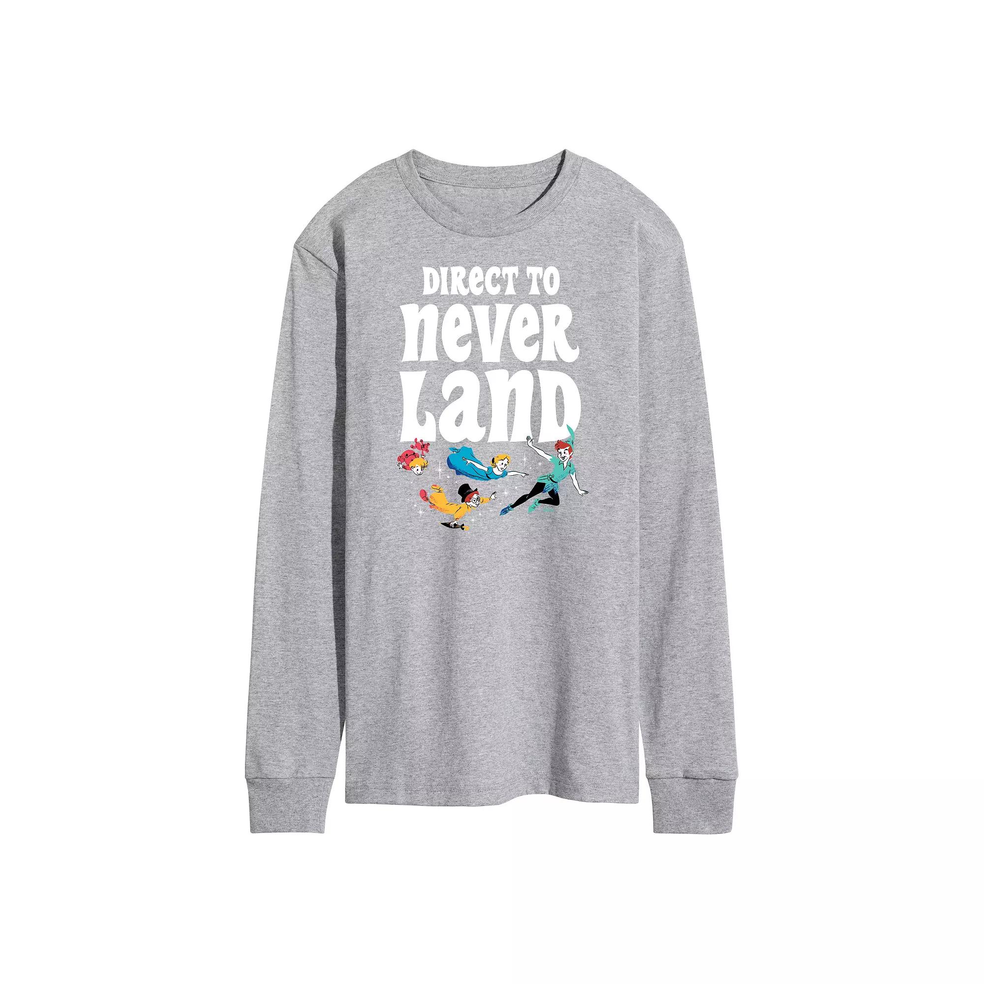 Disney's Peter Pan Men's Never Land Long Sleeve,  Product Image