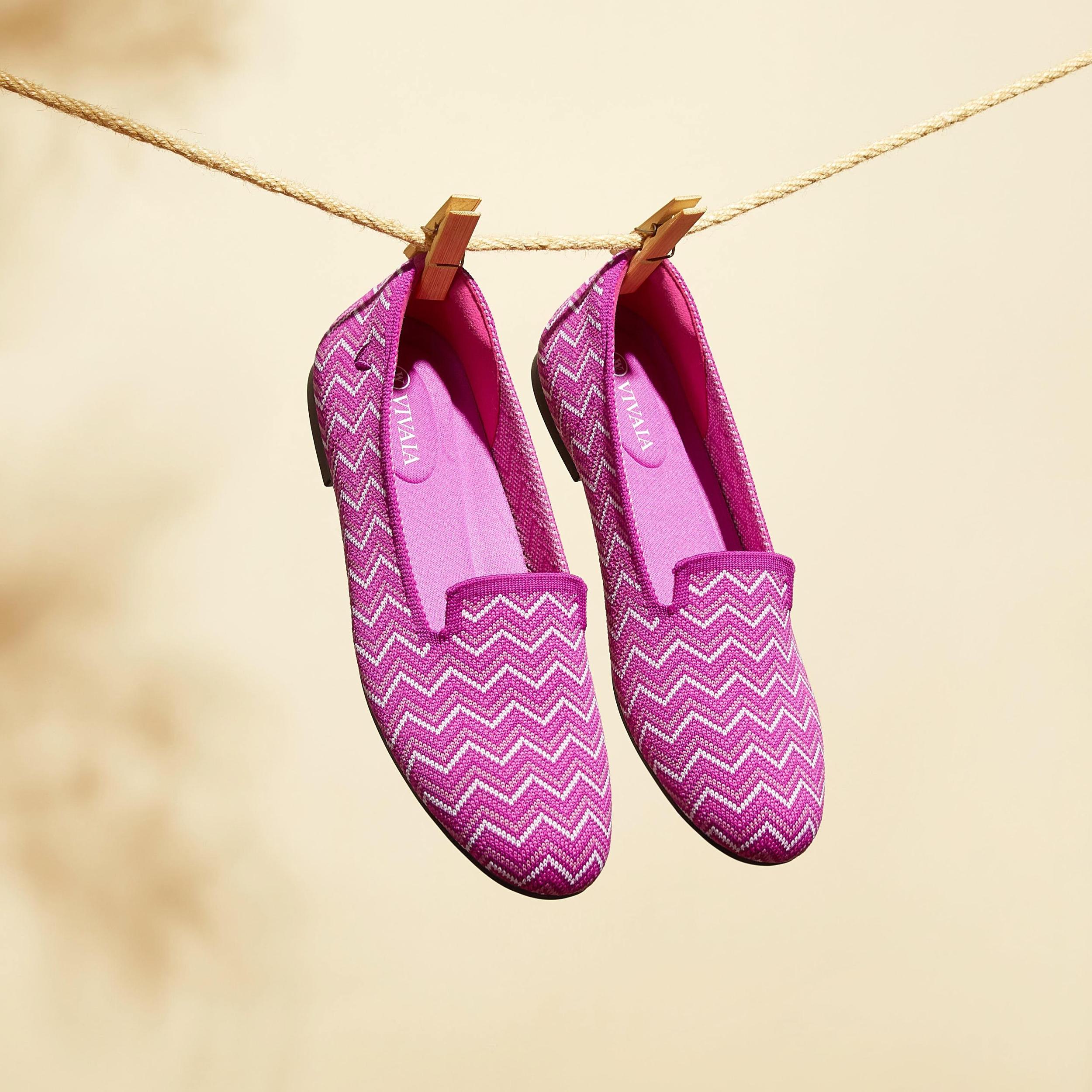 Round-Toe Woven Knit Loafer (Audrey) Product Image