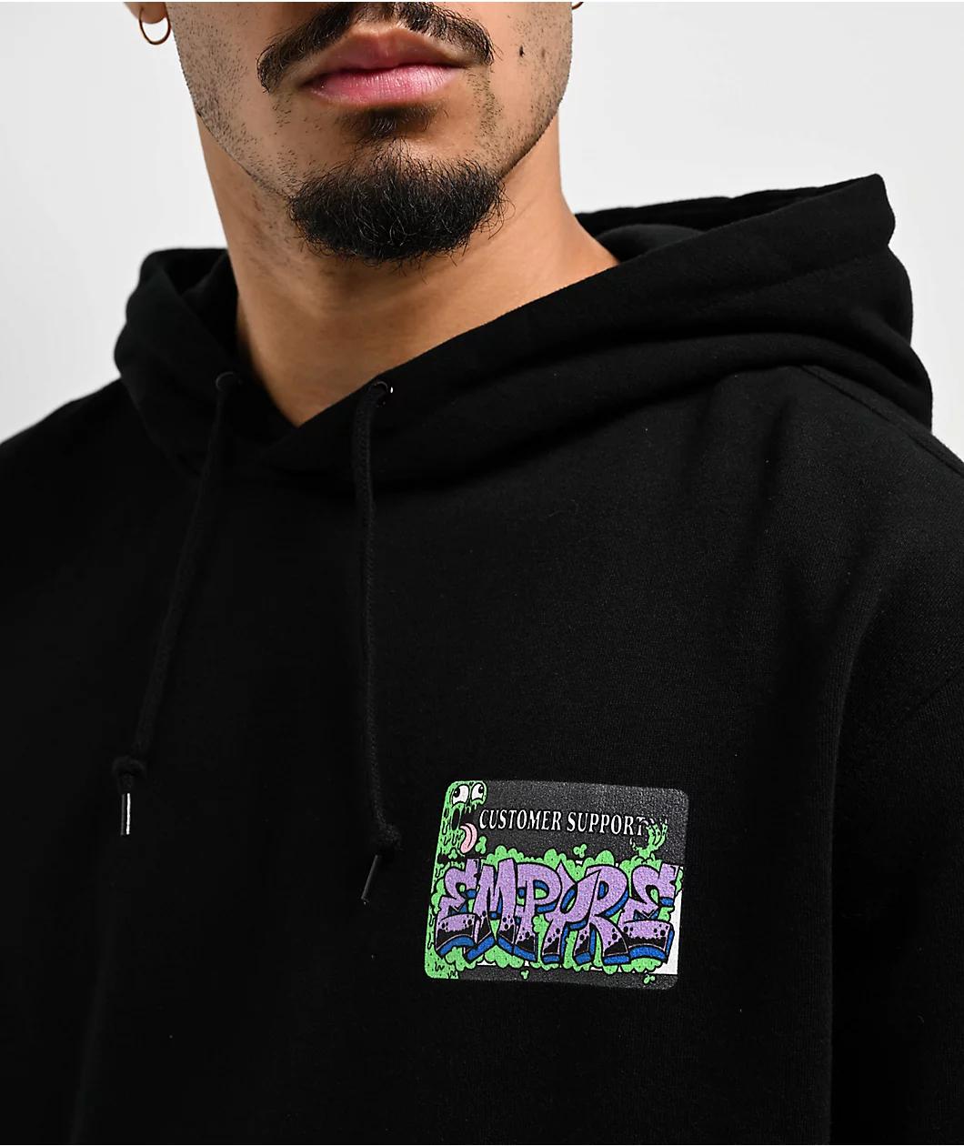 Empyre My Name Is Black Hoodie Product Image