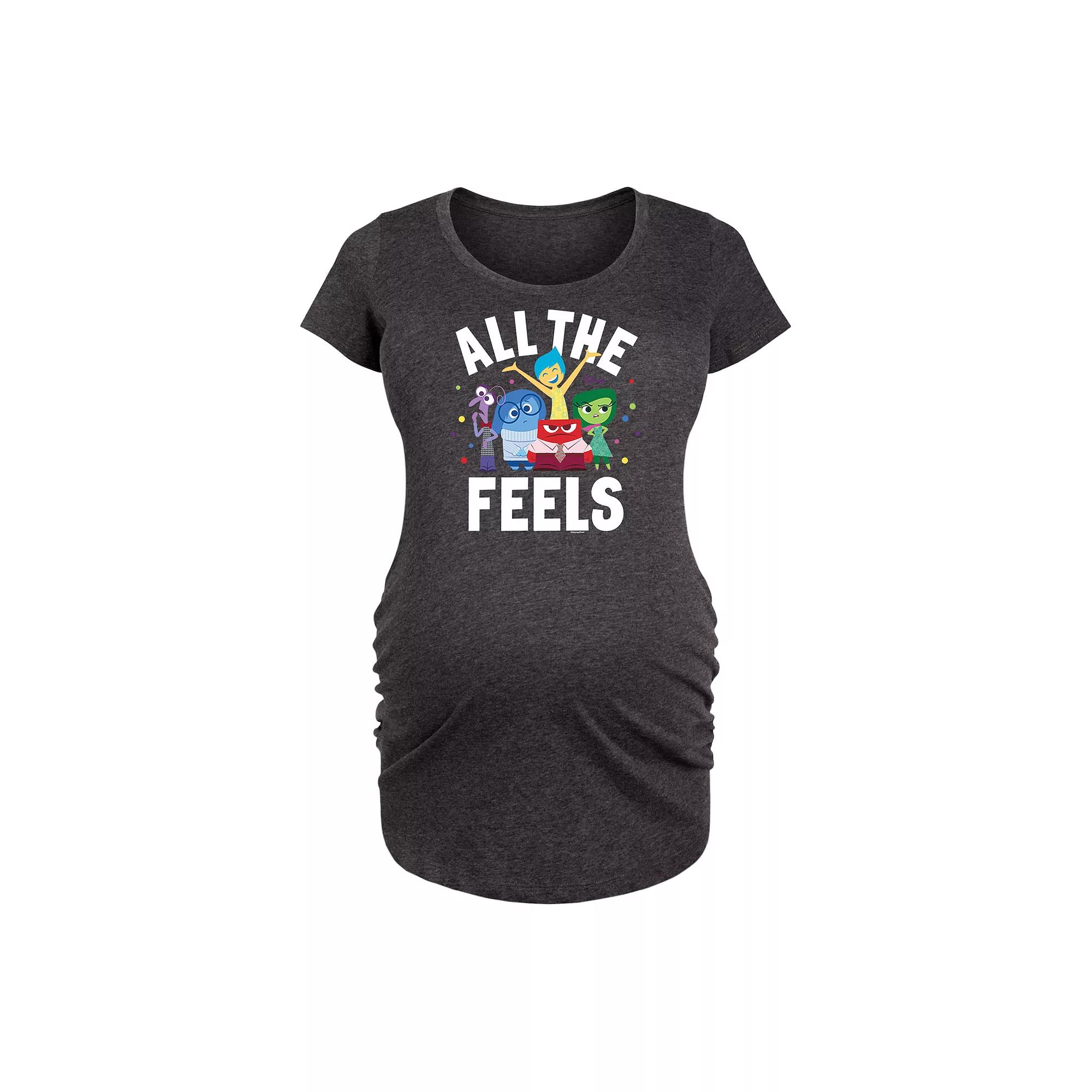 Maternity Skeleton Baby Football Graphic Tee, Women's,  Product Image