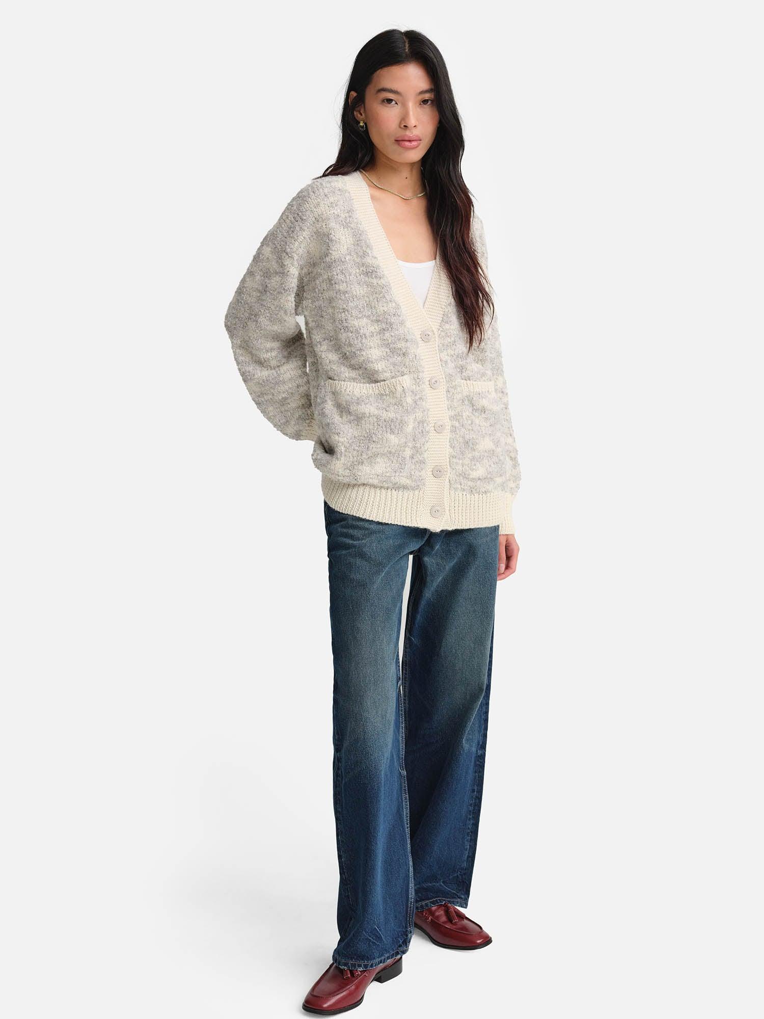 Alpaca Teddy Cardigan Female Product Image