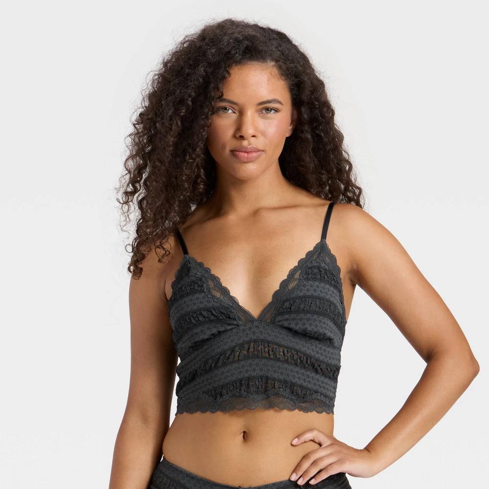 Women's Bubble Lace Cropped Cami - Wild Fable™ Product Image
