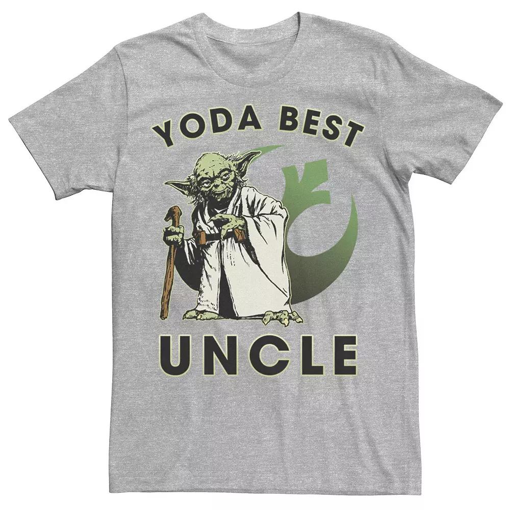 Men's Star Wars "Yoda Best Uncle" Rebel Logo Tee,  Product Image
