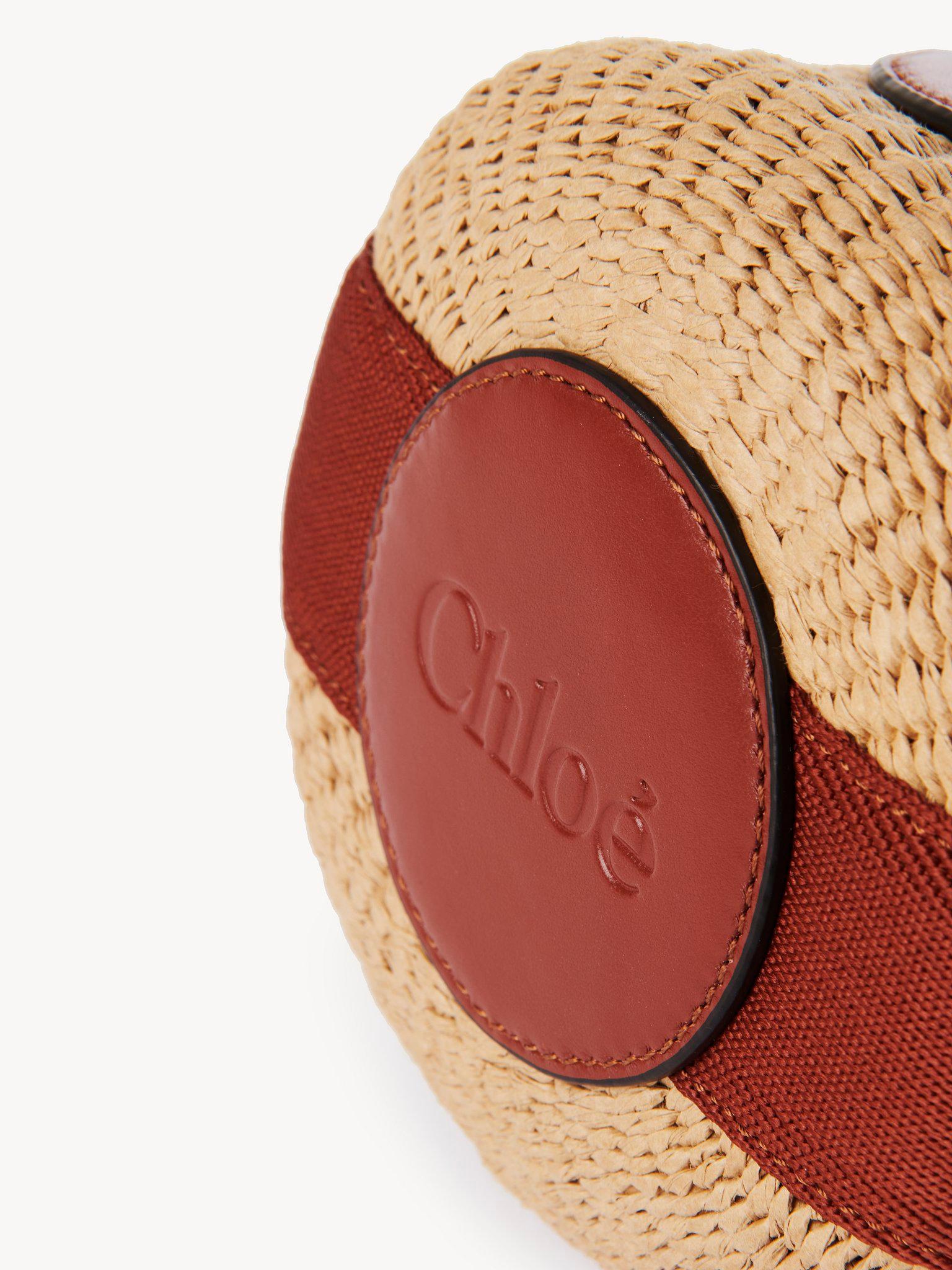 Small Horse Medal basket in natural fibers Product Image