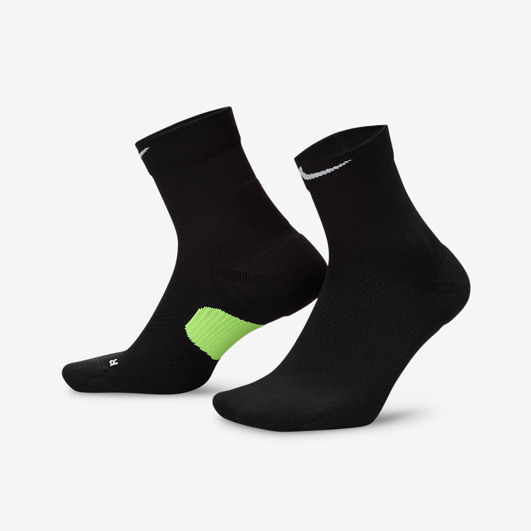 Nike Running Midweight Micro Crew Socks (1 Pair) Product Image