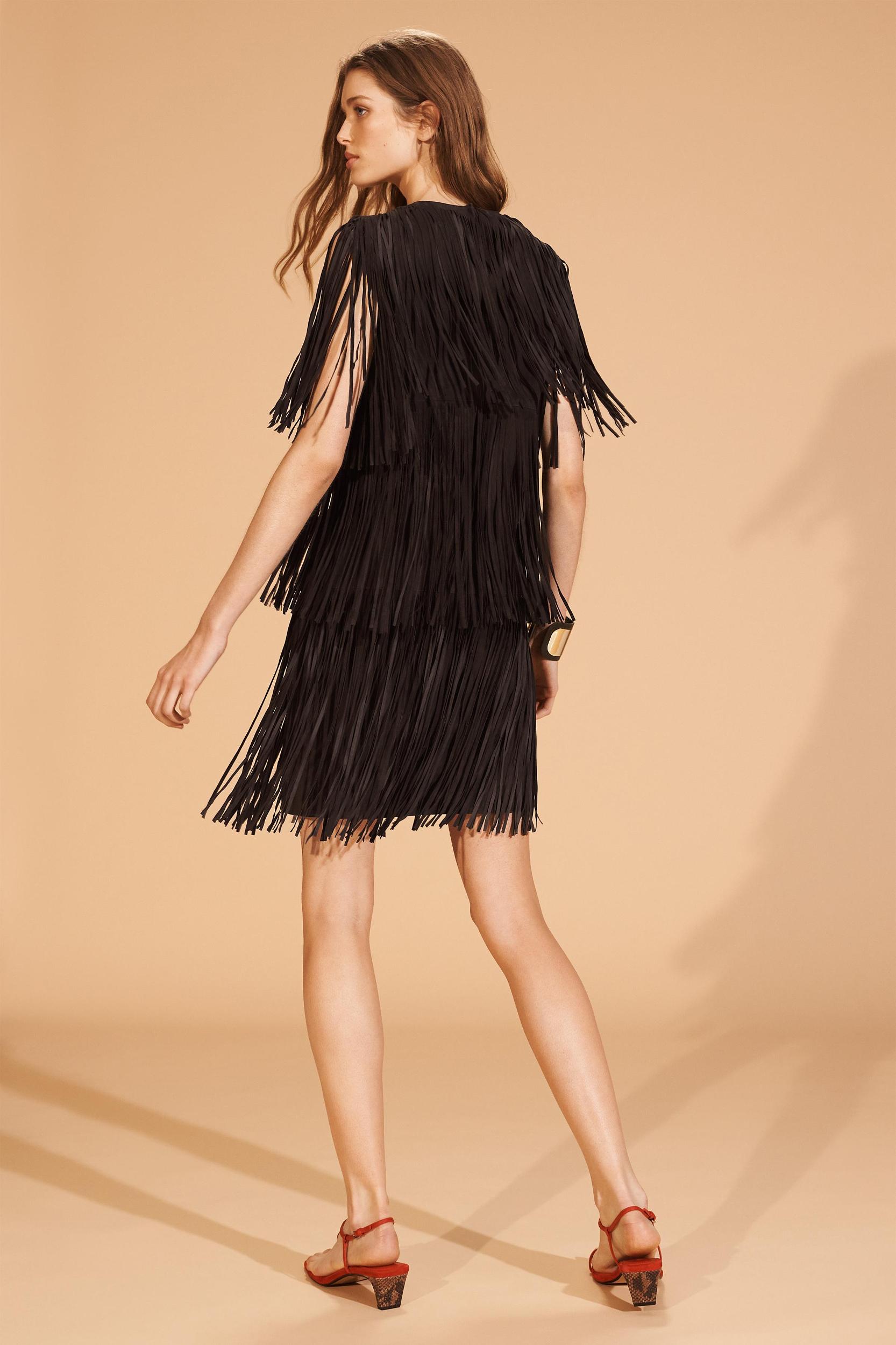 LIMITED EDITION SUEDE FRINGE DRESS Product Image