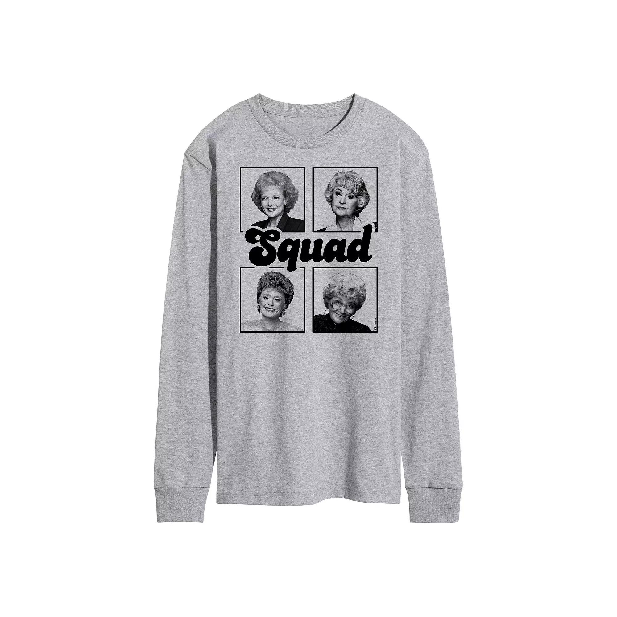 Men's Golden Girls Squad Long Sleeve Tee,  Product Image