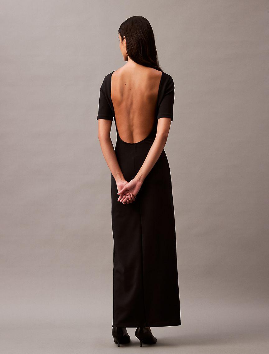 Backless Jersey Dress Product Image