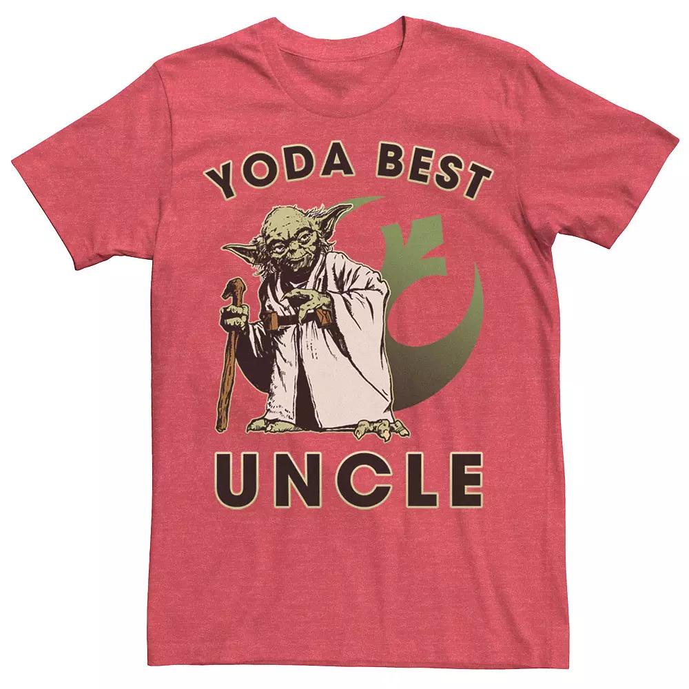 Men's Star Wars "Yoda Best Uncle" Rebel Logo Tee,  Product Image