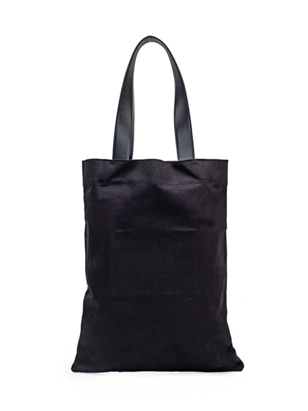 JIL SANDER Flat Tote Bag In Black Product Image