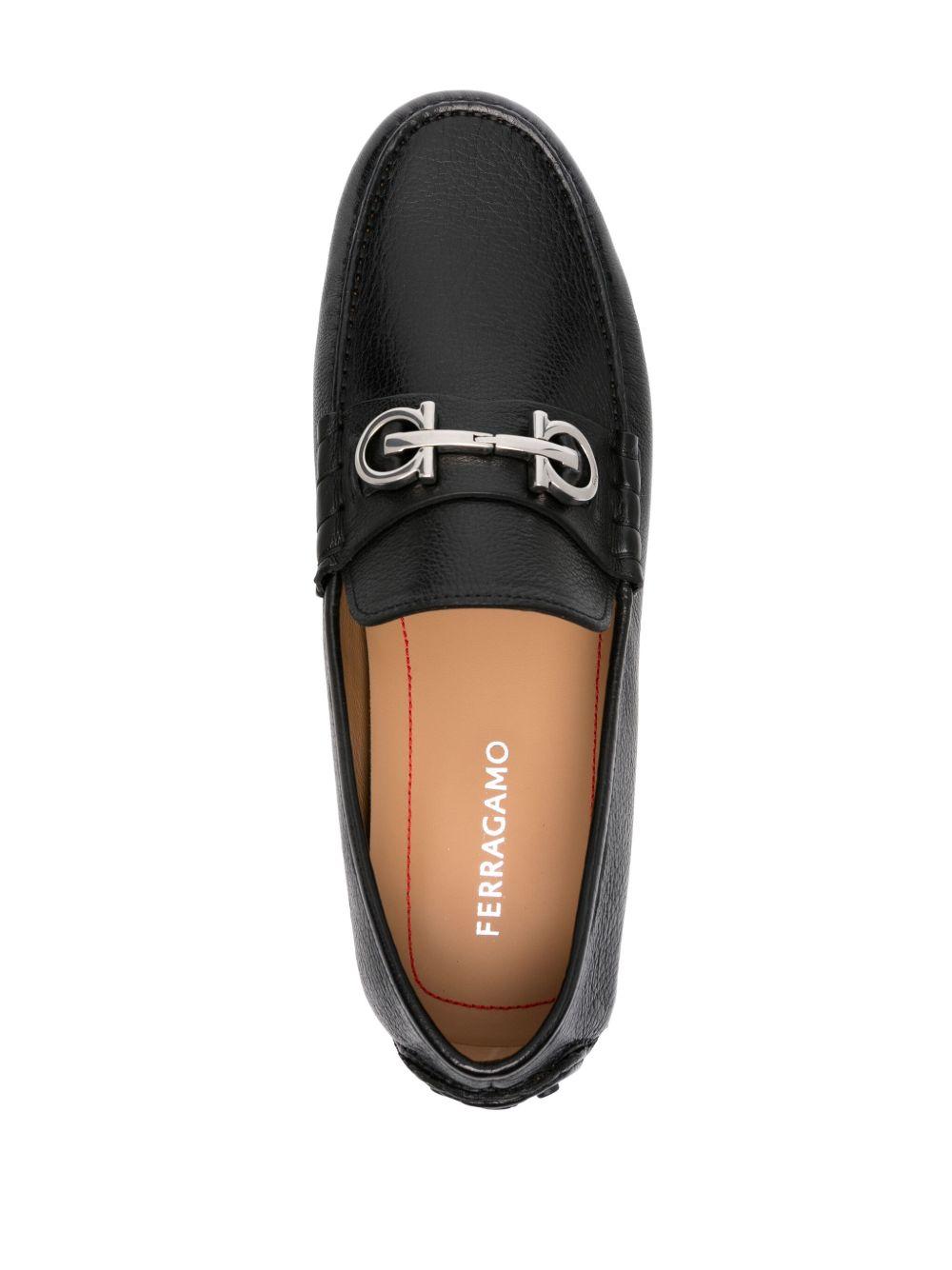 Gancini-plaque driver shoes Product Image