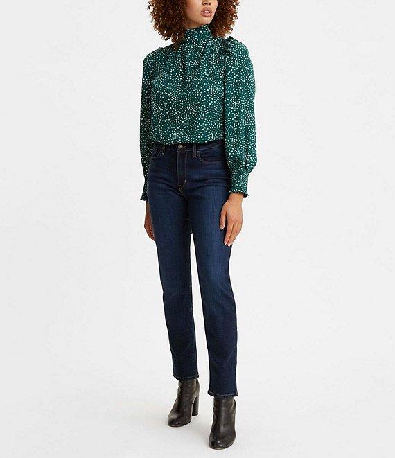 Levi's® Classic Straight Leg Full Length Stretch Denim Jeans Product Image